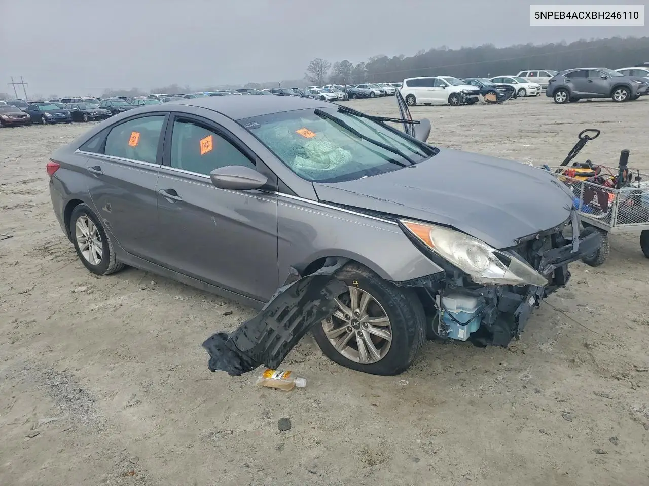 5NPEB4ACXBH246110 2011 Hyundai Sonata Gls