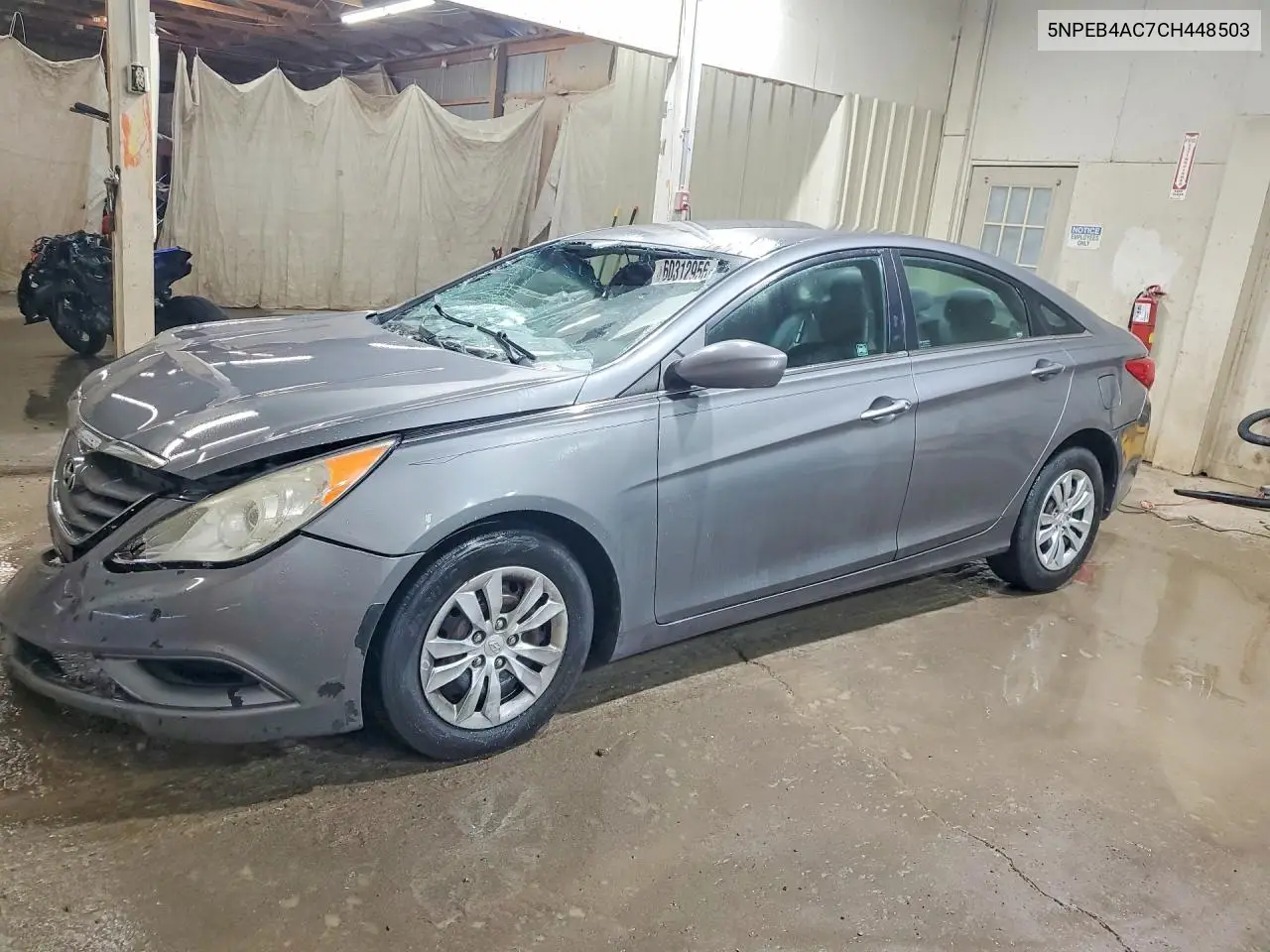 2012 Hyundai Sonata Gls VIN: 5NPEB4AC7CH448503 Lot: 60312956