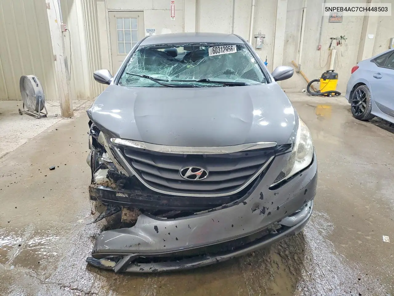 2012 Hyundai Sonata Gls VIN: 5NPEB4AC7CH448503 Lot: 60312956