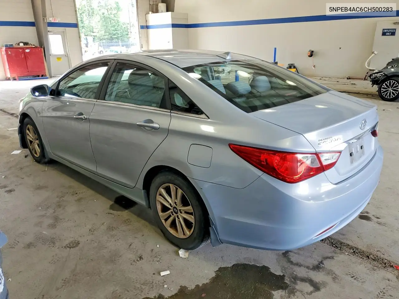 2012 Hyundai Sonata Gls VIN: 5NPEB4AC6CH500283 Lot: 62036206