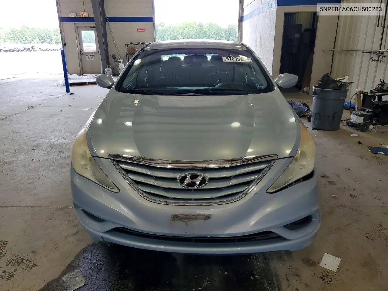 2012 Hyundai Sonata Gls VIN: 5NPEB4AC6CH500283 Lot: 62036206