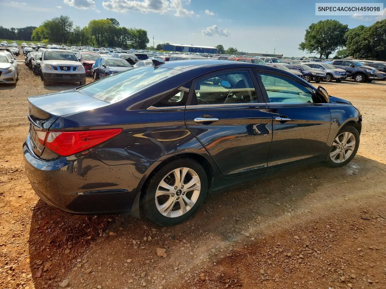 2012 Hyundai Sonata Limited VIN: 5NPEC4AC6CH459098 Lot: 62104886