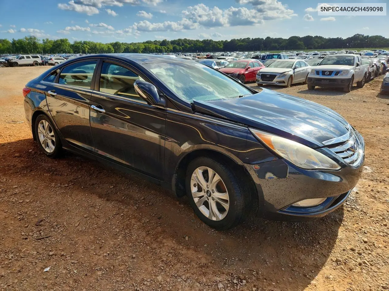 2012 Hyundai Sonata Limited VIN: 5NPEC4AC6CH459098 Lot: 62104886