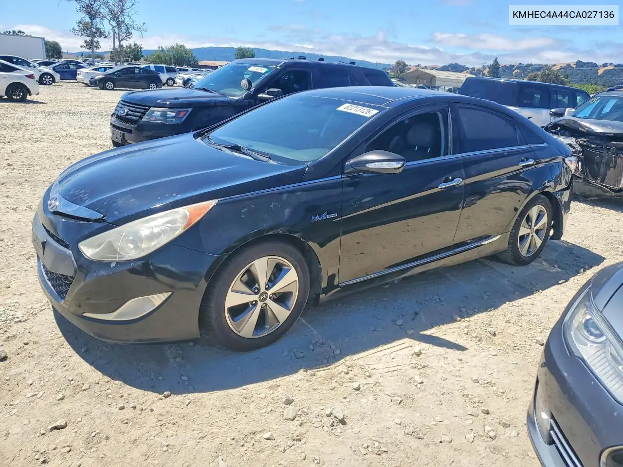 2012 Hyundai Sonata VIN: KMHEC4A44CA027136 Lot: 62213126