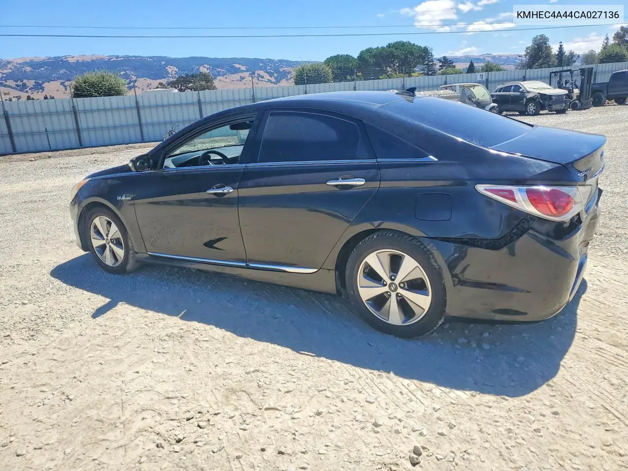 2012 Hyundai Sonata VIN: KMHEC4A44CA027136 Lot: 62213126