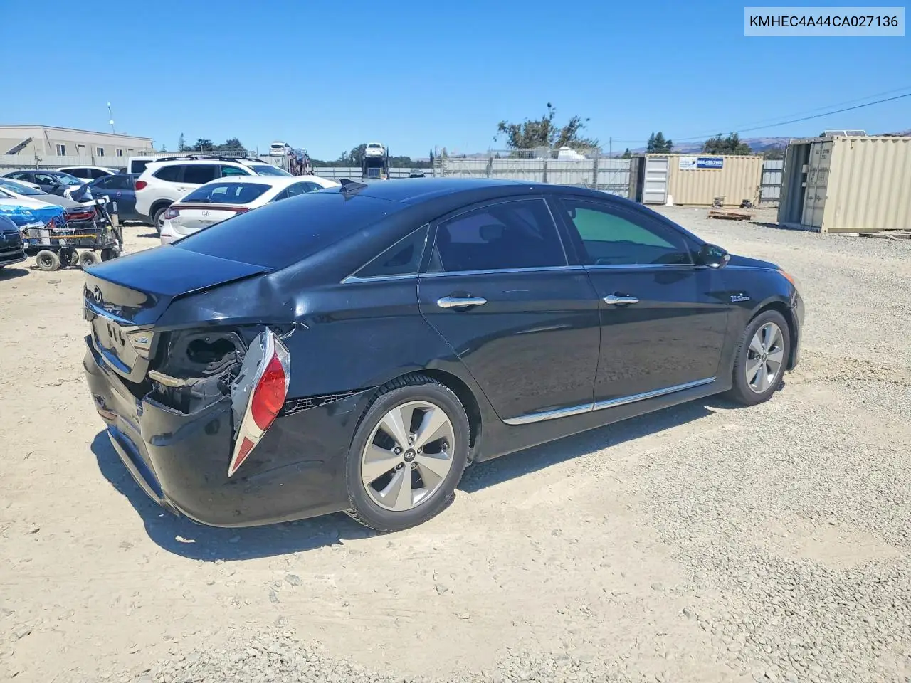 2012 Hyundai Sonata VIN: KMHEC4A44CA027136 Lot: 62213126