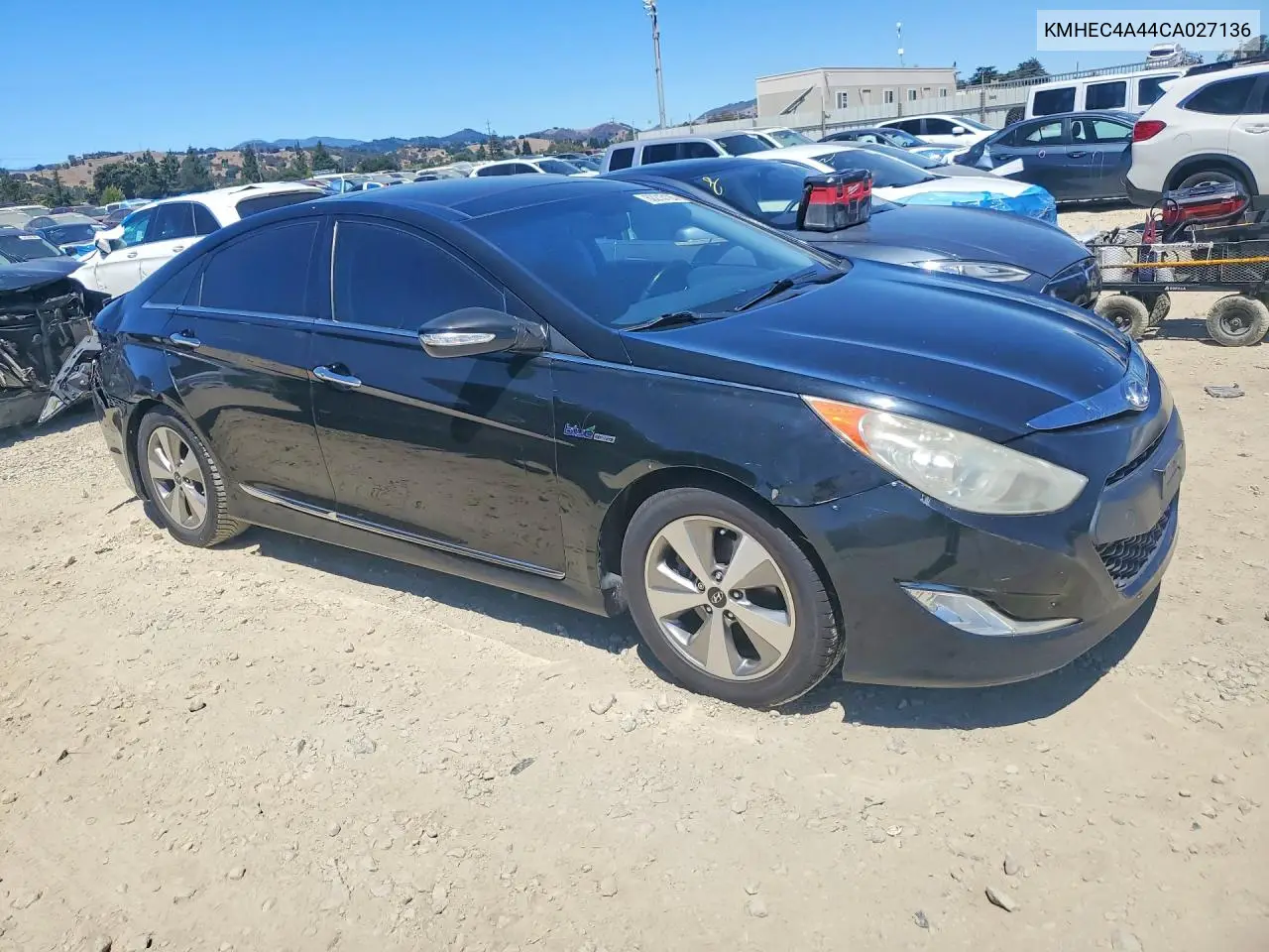 2012 Hyundai Sonata VIN: KMHEC4A44CA027136 Lot: 62213126
