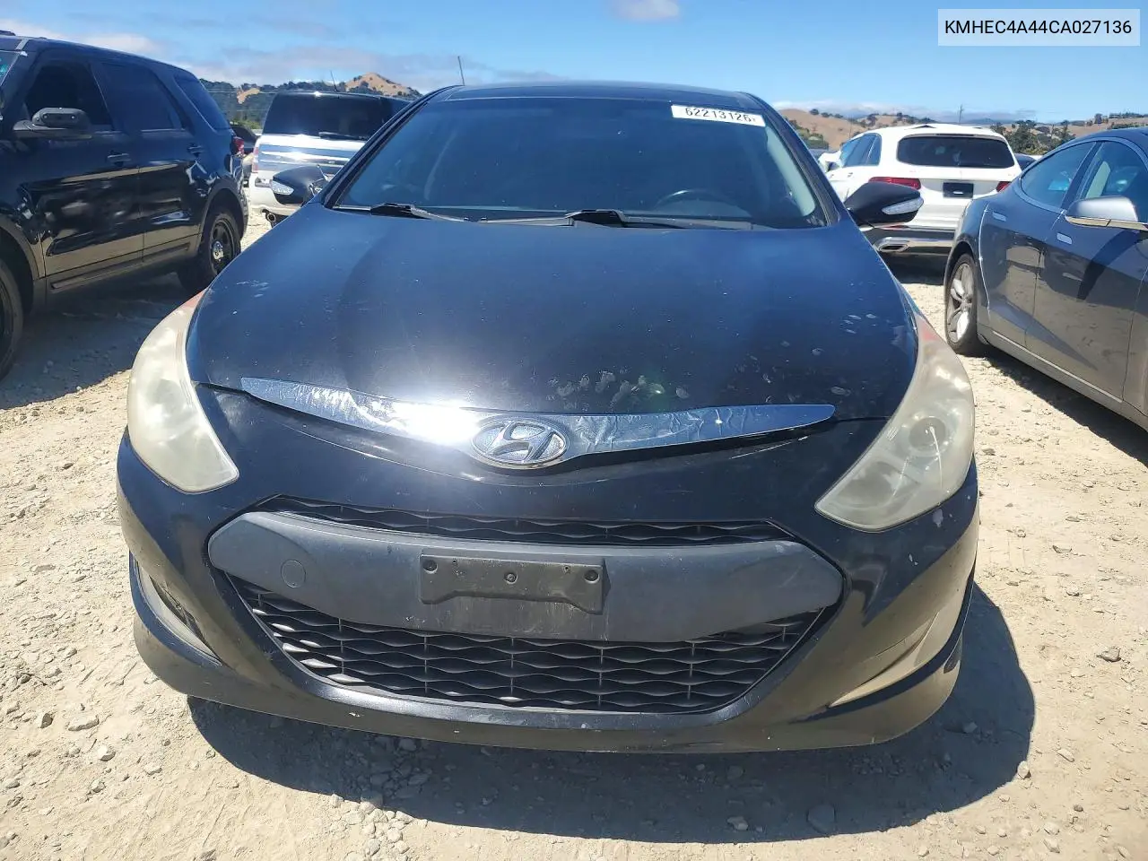 2012 Hyundai Sonata VIN: KMHEC4A44CA027136 Lot: 62213126