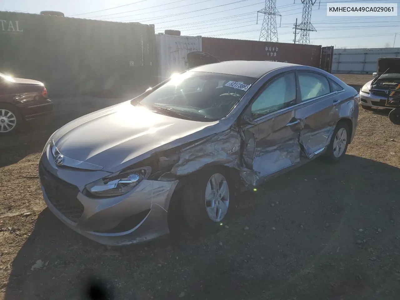 KMHEC4A49CA029061 2012 Hyundai Sonata Hybrid