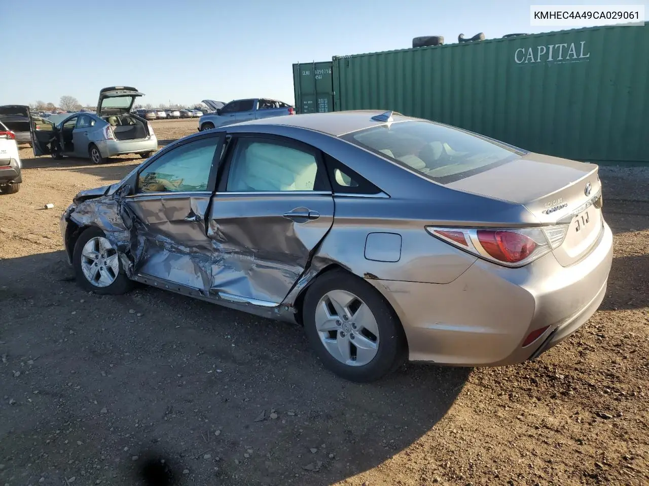 KMHEC4A49CA029061 2012 Hyundai Sonata Hybrid