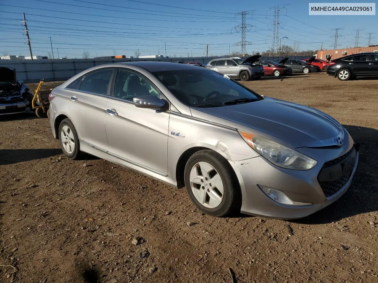 KMHEC4A49CA029061 2012 Hyundai Sonata Hybrid
