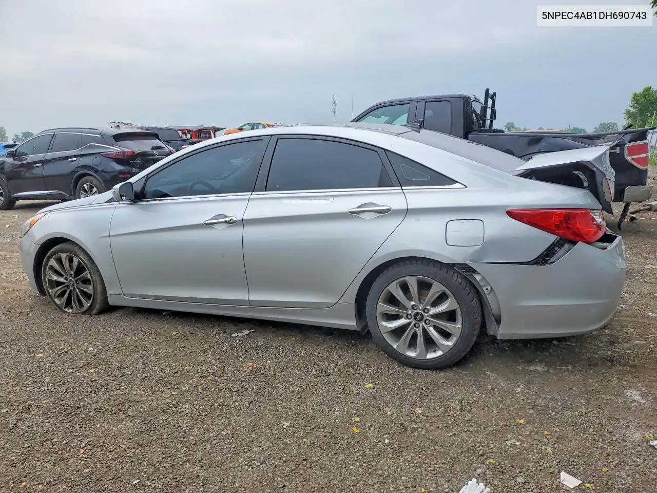 2013 Hyundai Sonata Se 2.0T VIN: 5NPEC4AB1DH690743 Lot: 56631376
