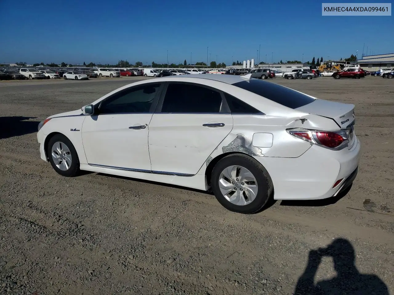 2013 Hyundai Sonata Hybrid VIN: KMHEC4A4XDA099461 Lot: 58940906