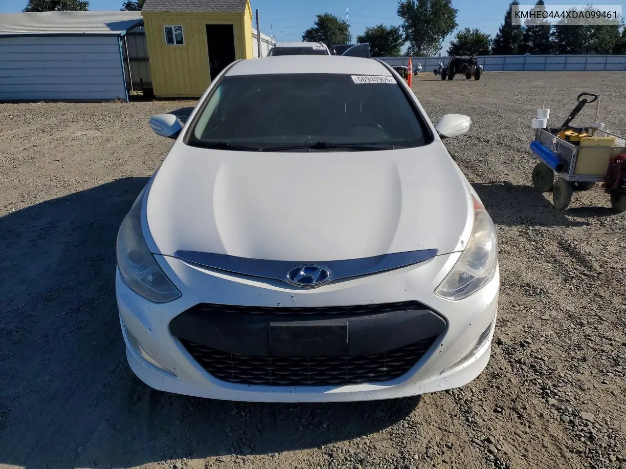 2013 Hyundai Sonata Hybrid VIN: KMHEC4A4XDA099461 Lot: 58940906