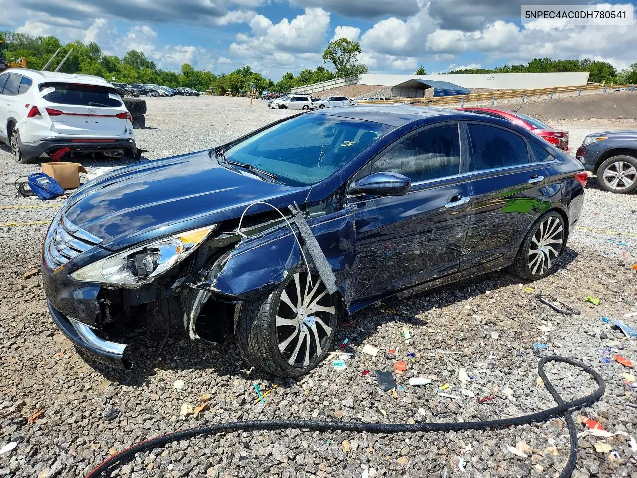 2013 Hyundai Sonata Se VIN: 5NPEC4AC0DH780541 Lot: 60992246