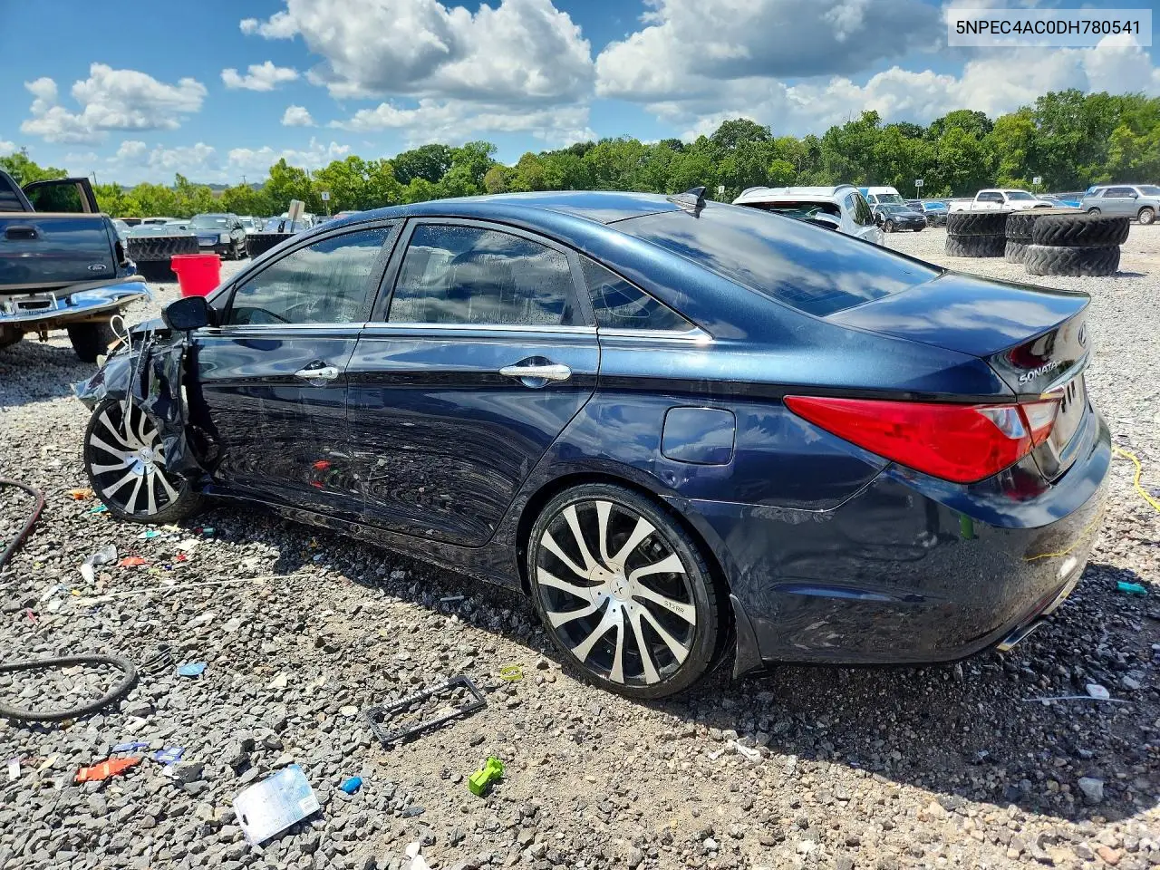2013 Hyundai Sonata Se VIN: 5NPEC4AC0DH780541 Lot: 60992246