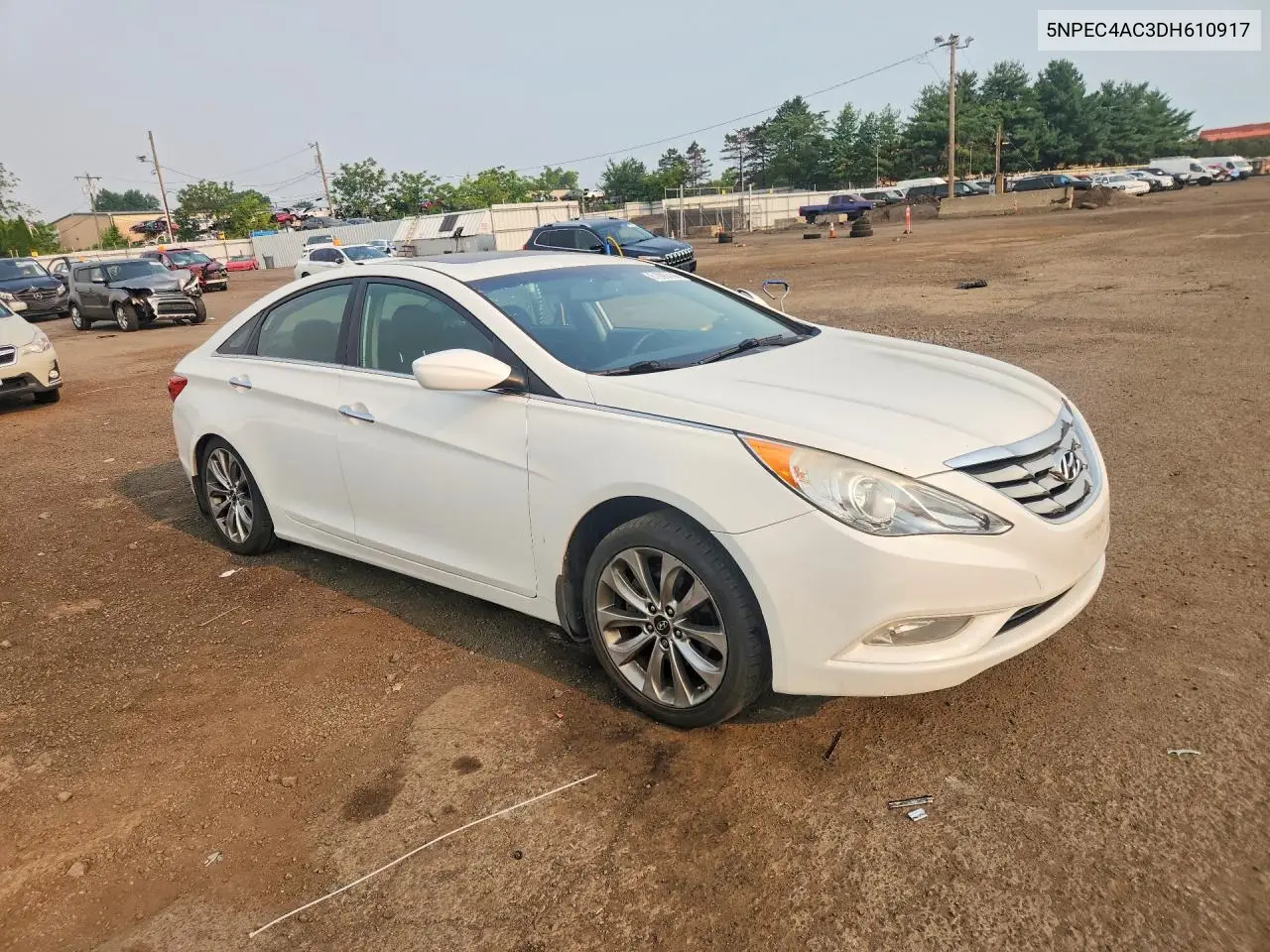 2013 Hyundai Sonata Se VIN: 5NPEC4AC3DH610917 Lot: 61090416