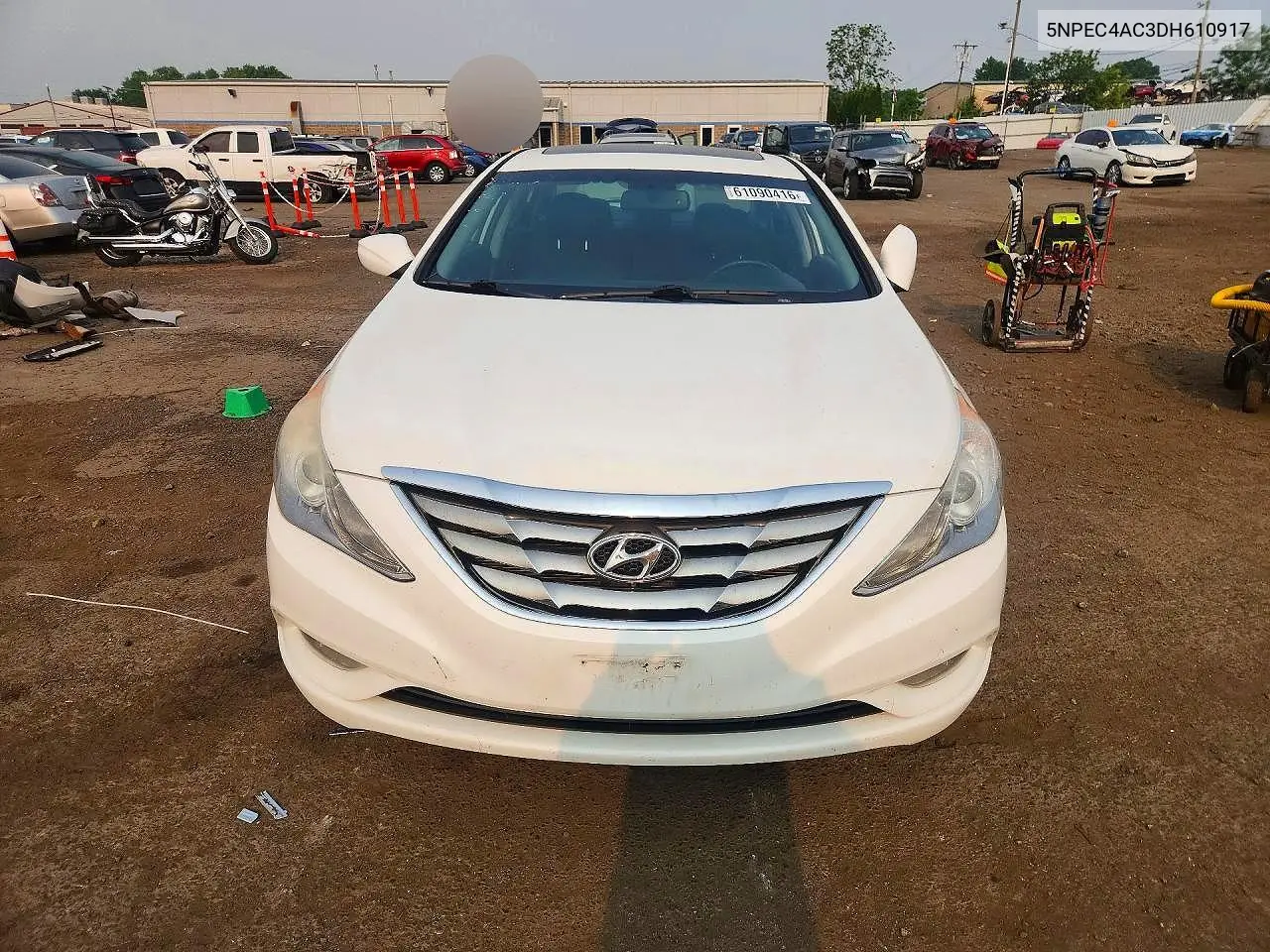 2013 Hyundai Sonata Se VIN: 5NPEC4AC3DH610917 Lot: 61090416