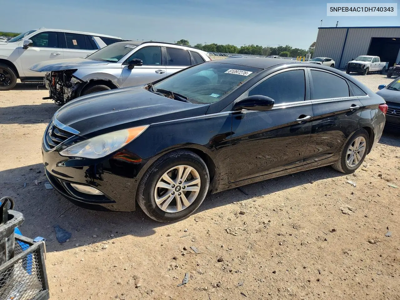 2013 Hyundai Sonata VIN: 5NPEB4AC1DH740343 Lot: 61097276