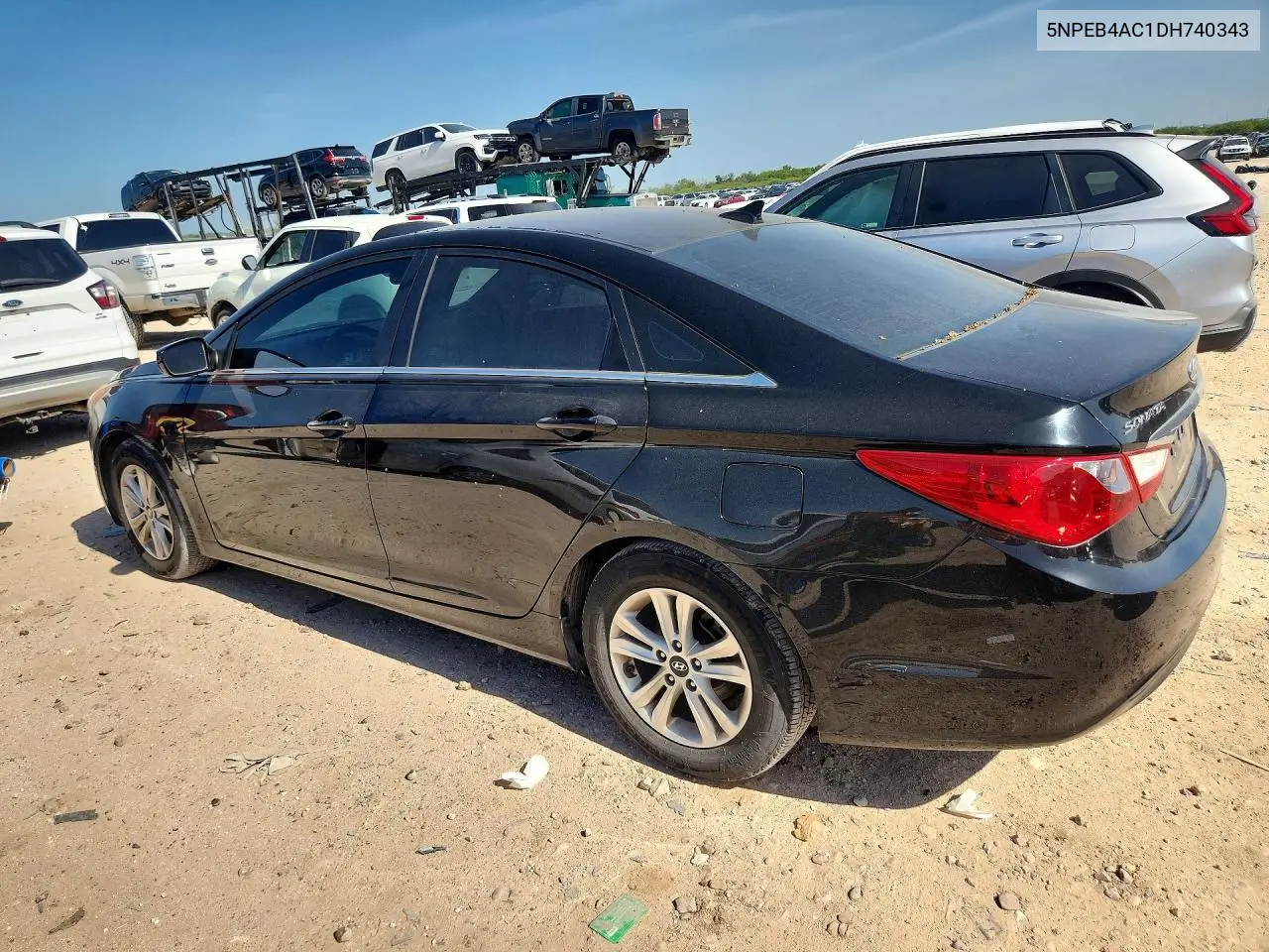 2013 Hyundai Sonata VIN: 5NPEB4AC1DH740343 Lot: 61097276