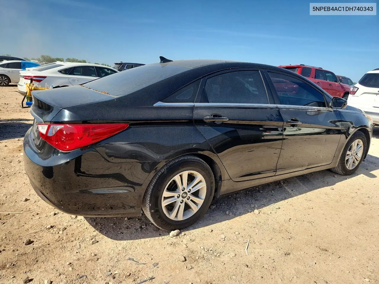2013 Hyundai Sonata VIN: 5NPEB4AC1DH740343 Lot: 61097276