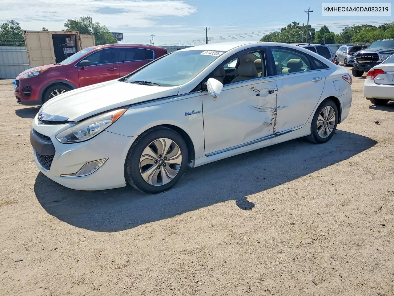 2013 Hyundai Sonata Hybrid VIN: KMHEC4A40DA083219 Lot: 61141296