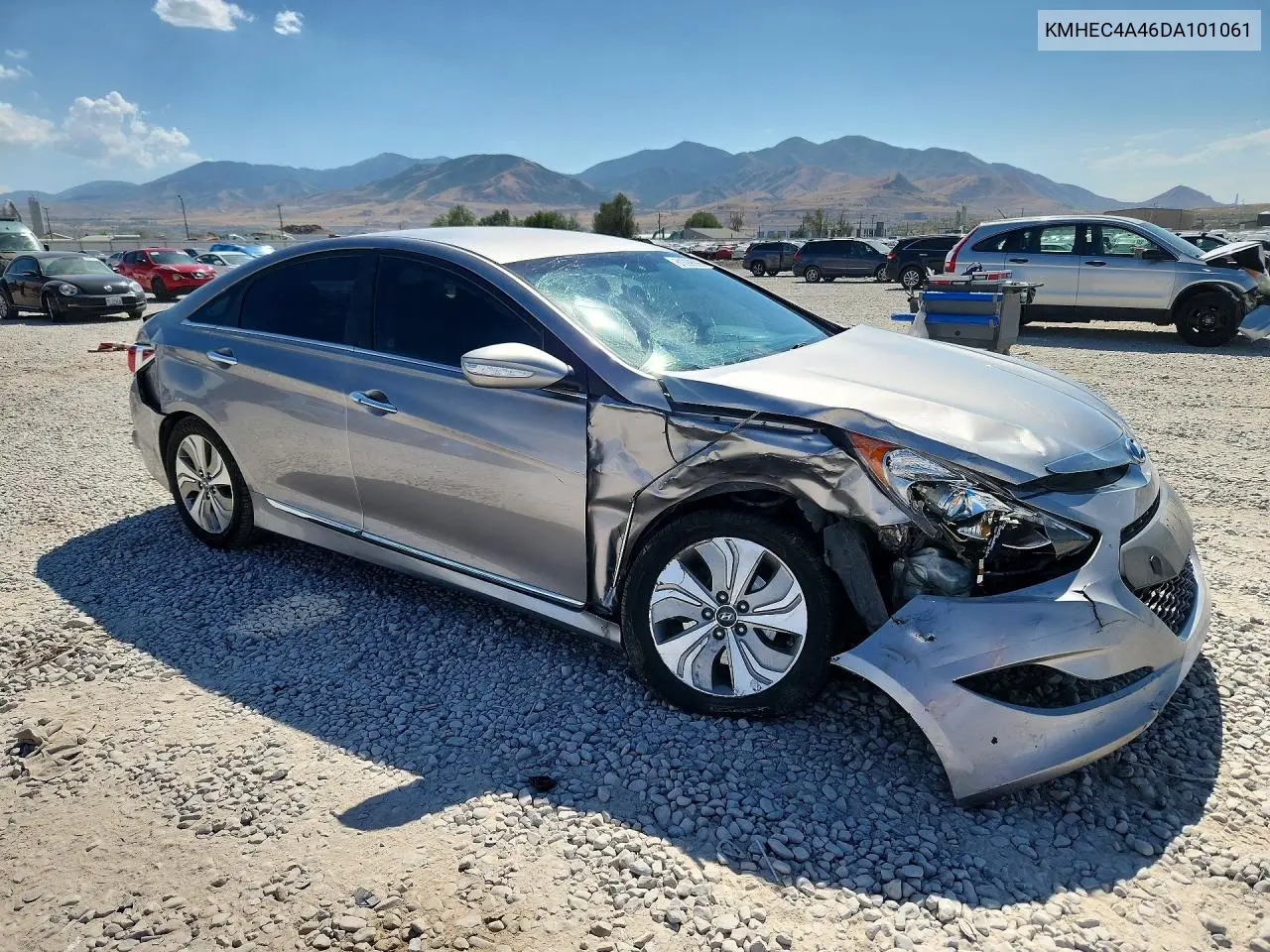 2013 Hyundai Sonata Hybrid VIN: KMHEC4A46DA101061 Lot: 61399596