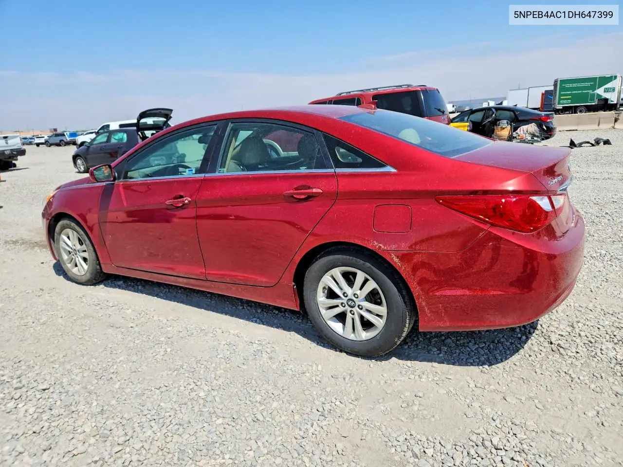2013 Hyundai Sonata Gls VIN: 5NPEB4AC1DH647399 Lot: 61496966