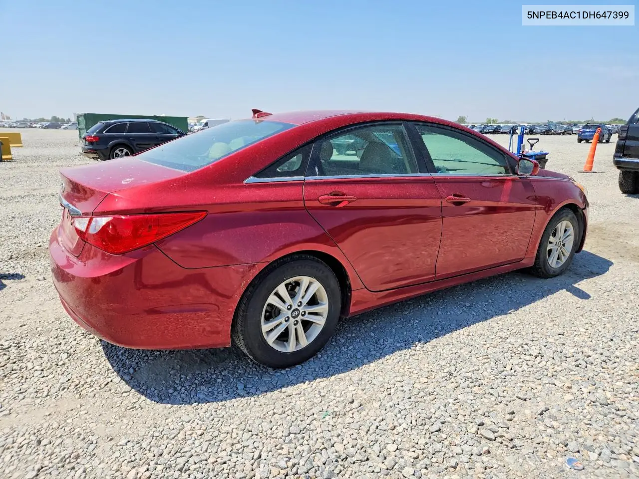 2013 Hyundai Sonata Gls VIN: 5NPEB4AC1DH647399 Lot: 61496966