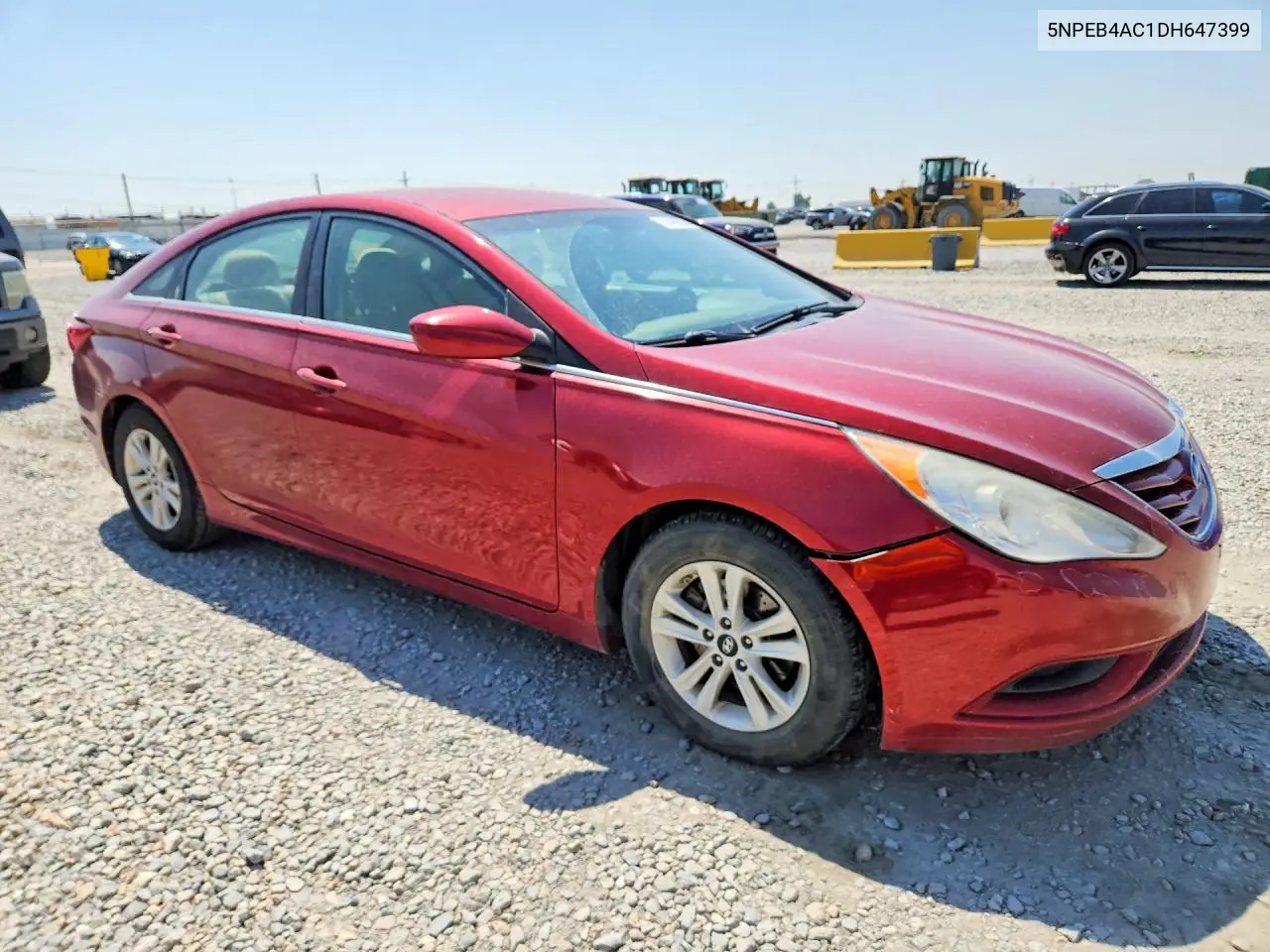 2013 Hyundai Sonata Gls VIN: 5NPEB4AC1DH647399 Lot: 61496966