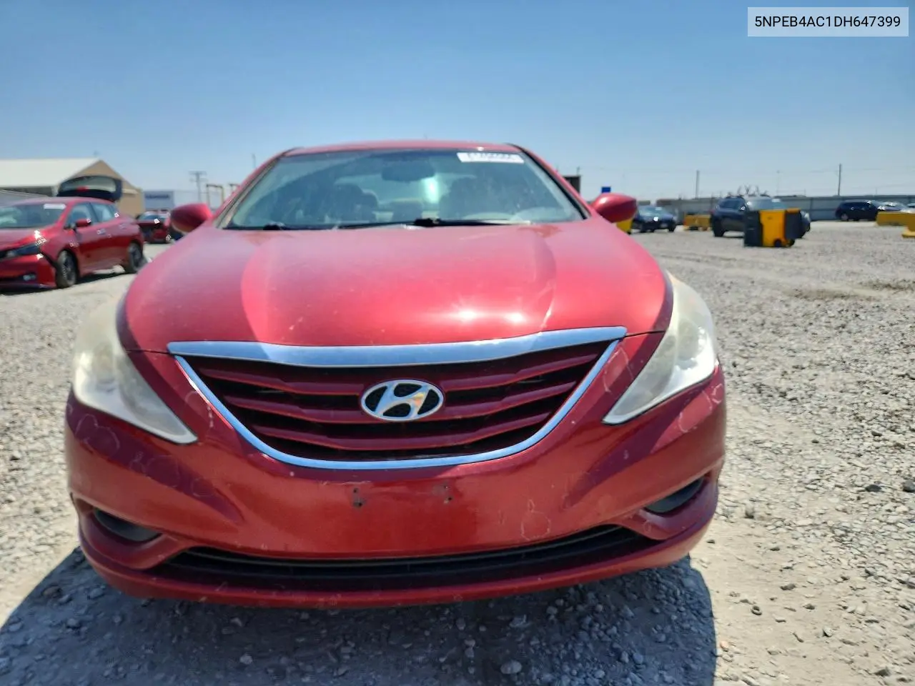 2013 Hyundai Sonata Gls VIN: 5NPEB4AC1DH647399 Lot: 61496966