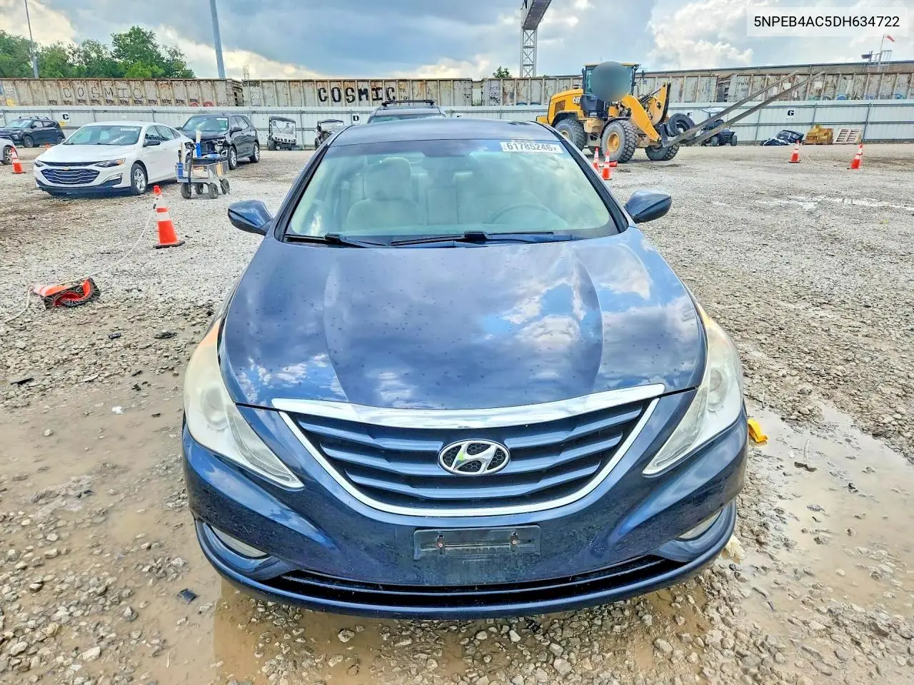 2013 Hyundai Sonata Gls VIN: 5NPEB4AC5DH634722 Lot: 61785246