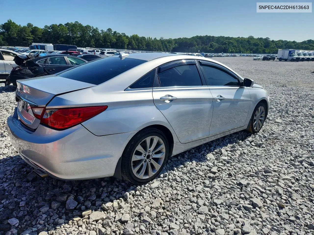 2013 Hyundai Sonata Se VIN: 5NPEC4AC2DH613663 Lot: 61813626