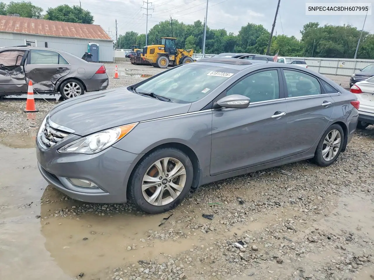 2013 Hyundai Sonata Limited VIN: 5NPEC4AC8DH607995 Lot: 61917326