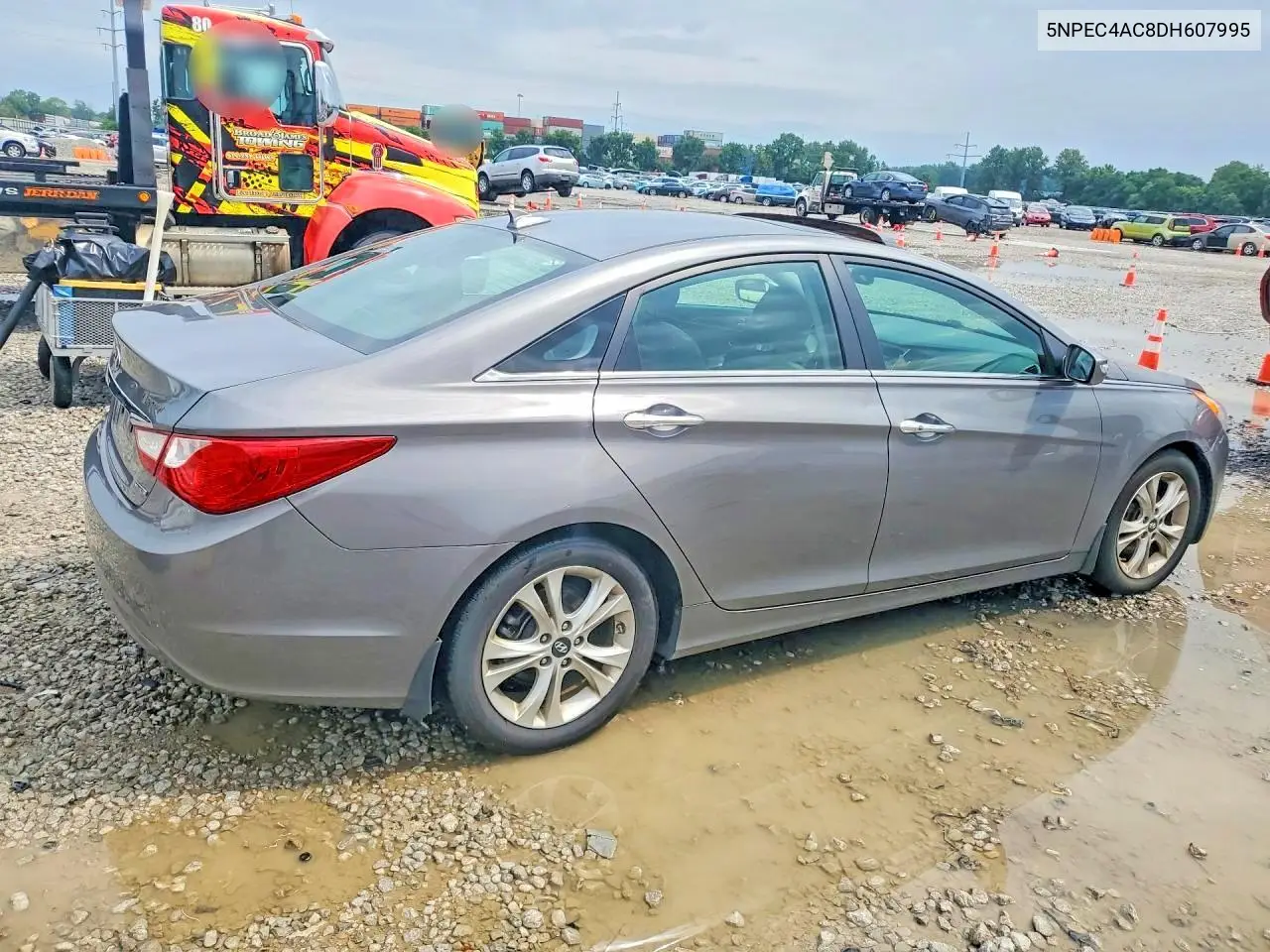 2013 Hyundai Sonata Limited VIN: 5NPEC4AC8DH607995 Lot: 61917326