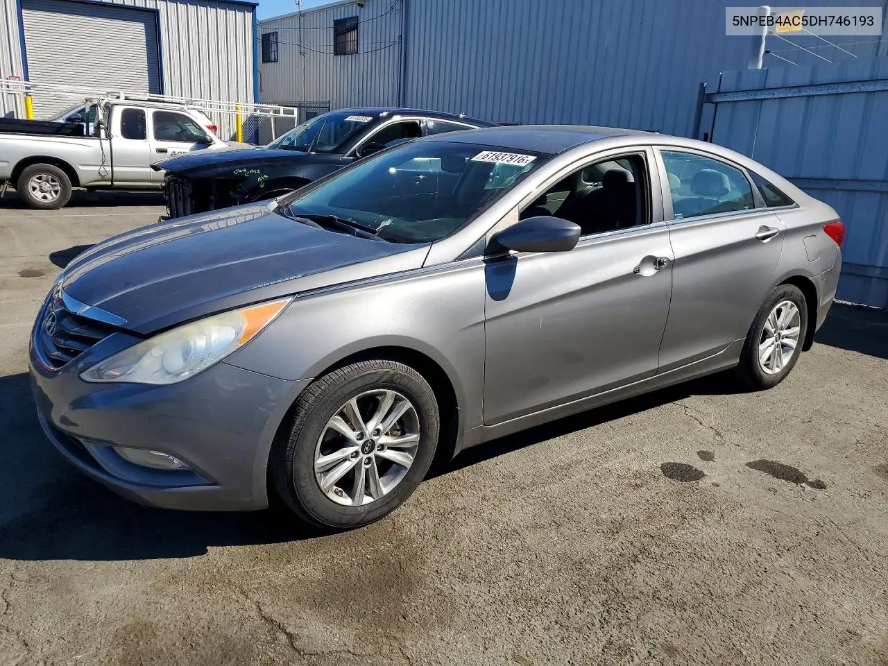 2013 Hyundai Sonata Gls VIN: 5NPEB4AC5DH746193 Lot: 61937916