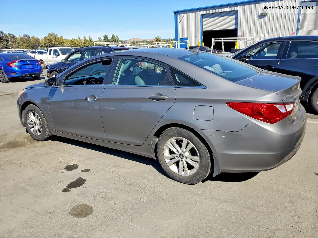 2013 Hyundai Sonata Gls VIN: 5NPEB4AC5DH746193 Lot: 61937916