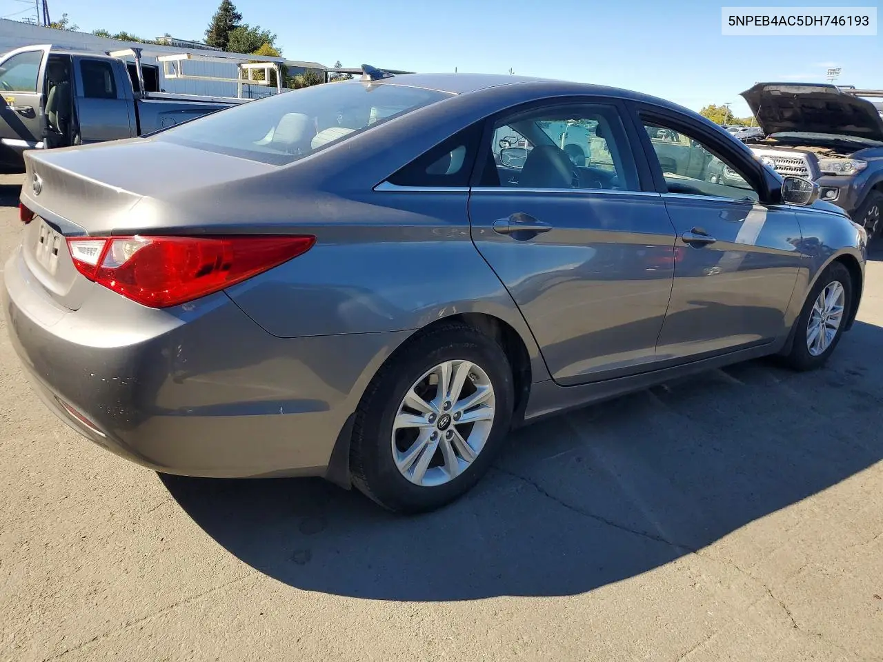 2013 Hyundai Sonata Gls VIN: 5NPEB4AC5DH746193 Lot: 61937916