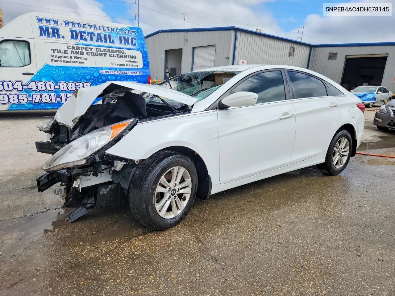 2013 Hyundai Sonata Gls VIN: 5NPEB4AC4DH678145 Lot: 61965876