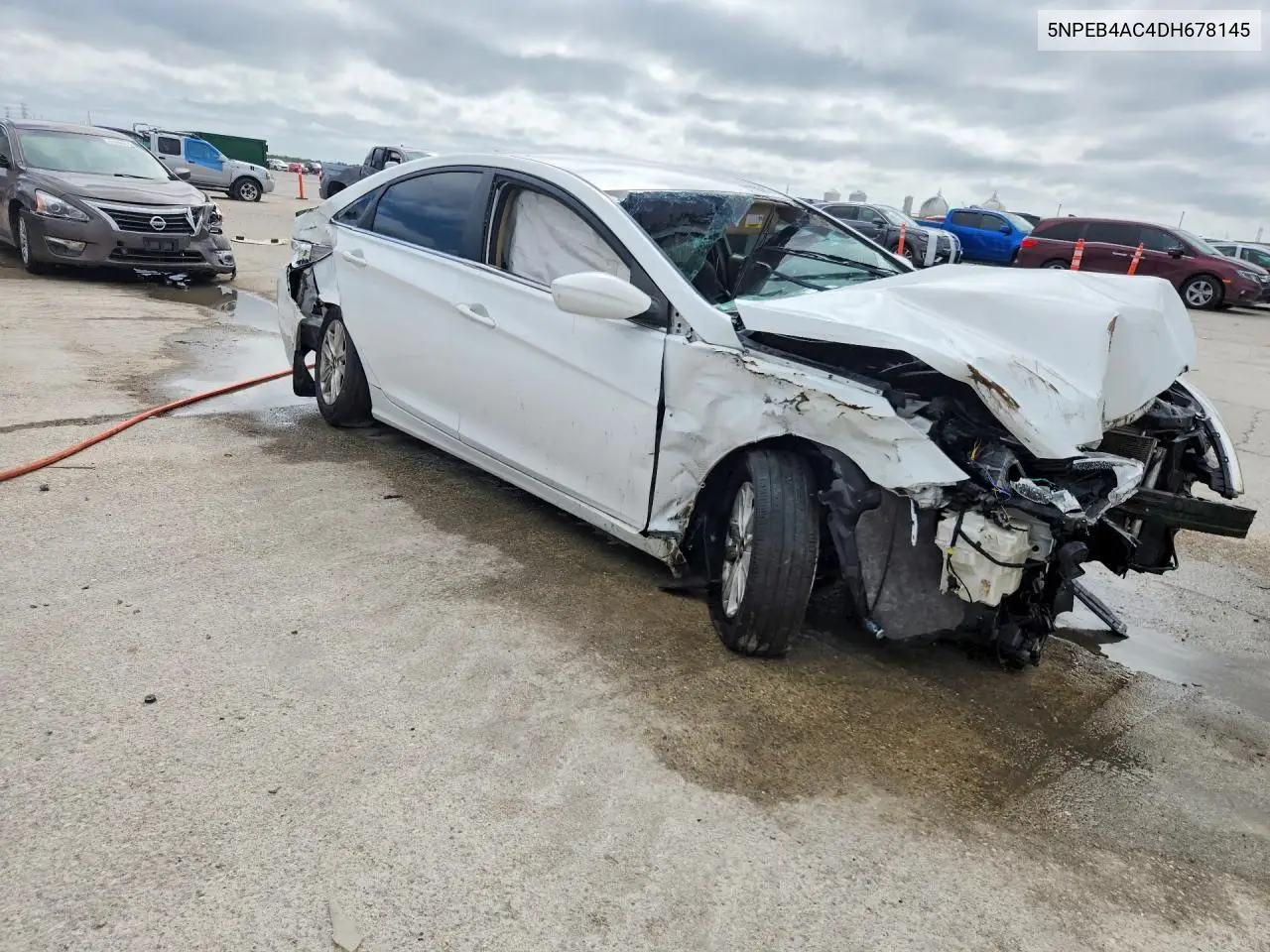 2013 Hyundai Sonata Gls VIN: 5NPEB4AC4DH678145 Lot: 61965876