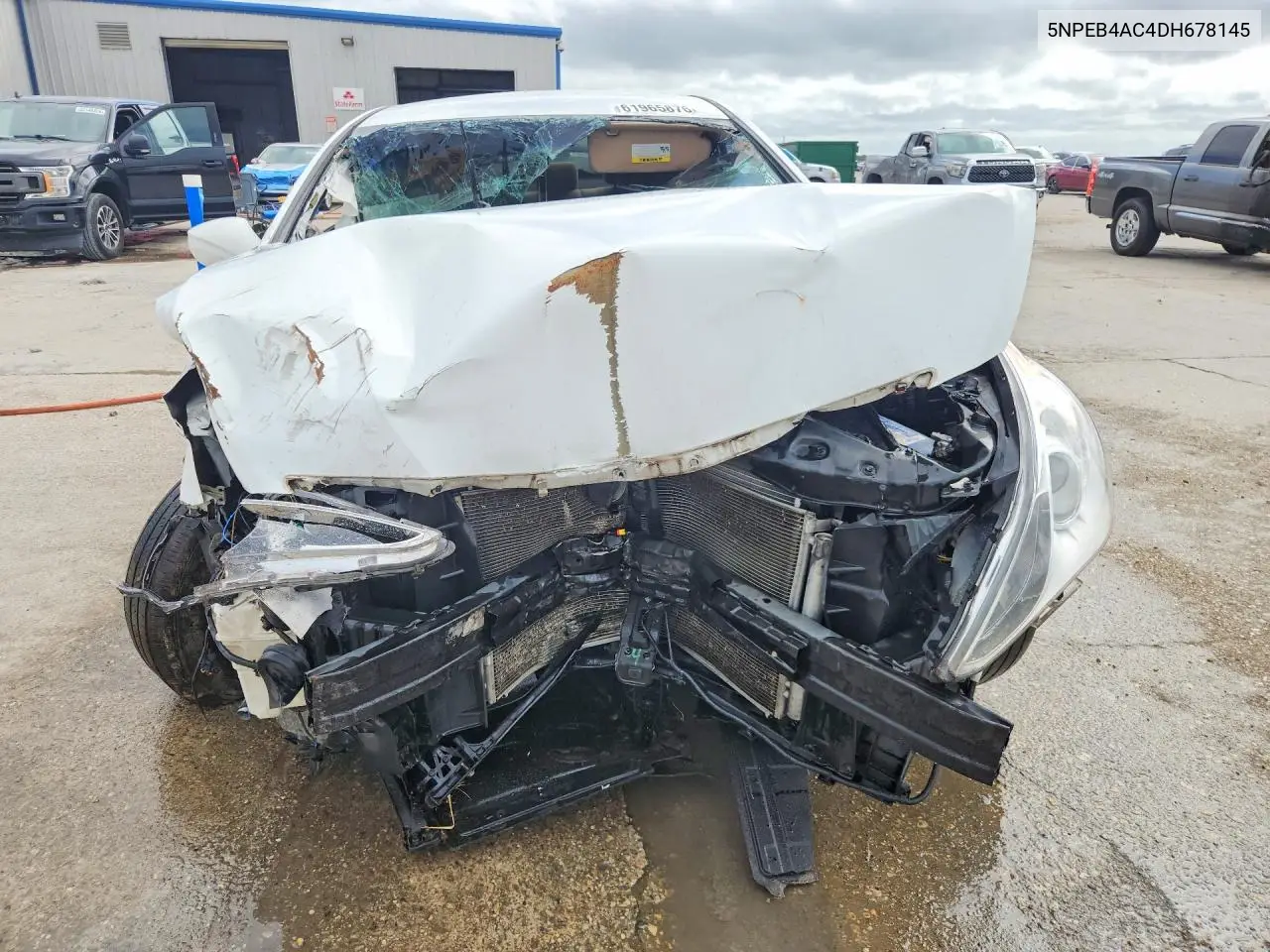 2013 Hyundai Sonata Gls VIN: 5NPEB4AC4DH678145 Lot: 61965876