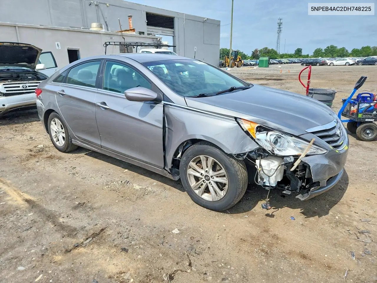 2013 Hyundai Sonata Gls VIN: 5NPEB4AC2DH748225 Lot: 62065066