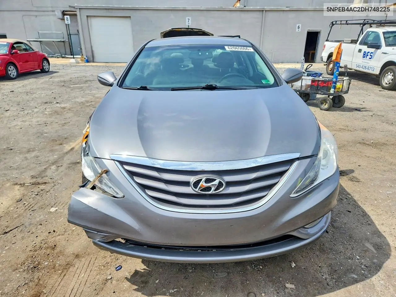 2013 Hyundai Sonata Gls VIN: 5NPEB4AC2DH748225 Lot: 62065066