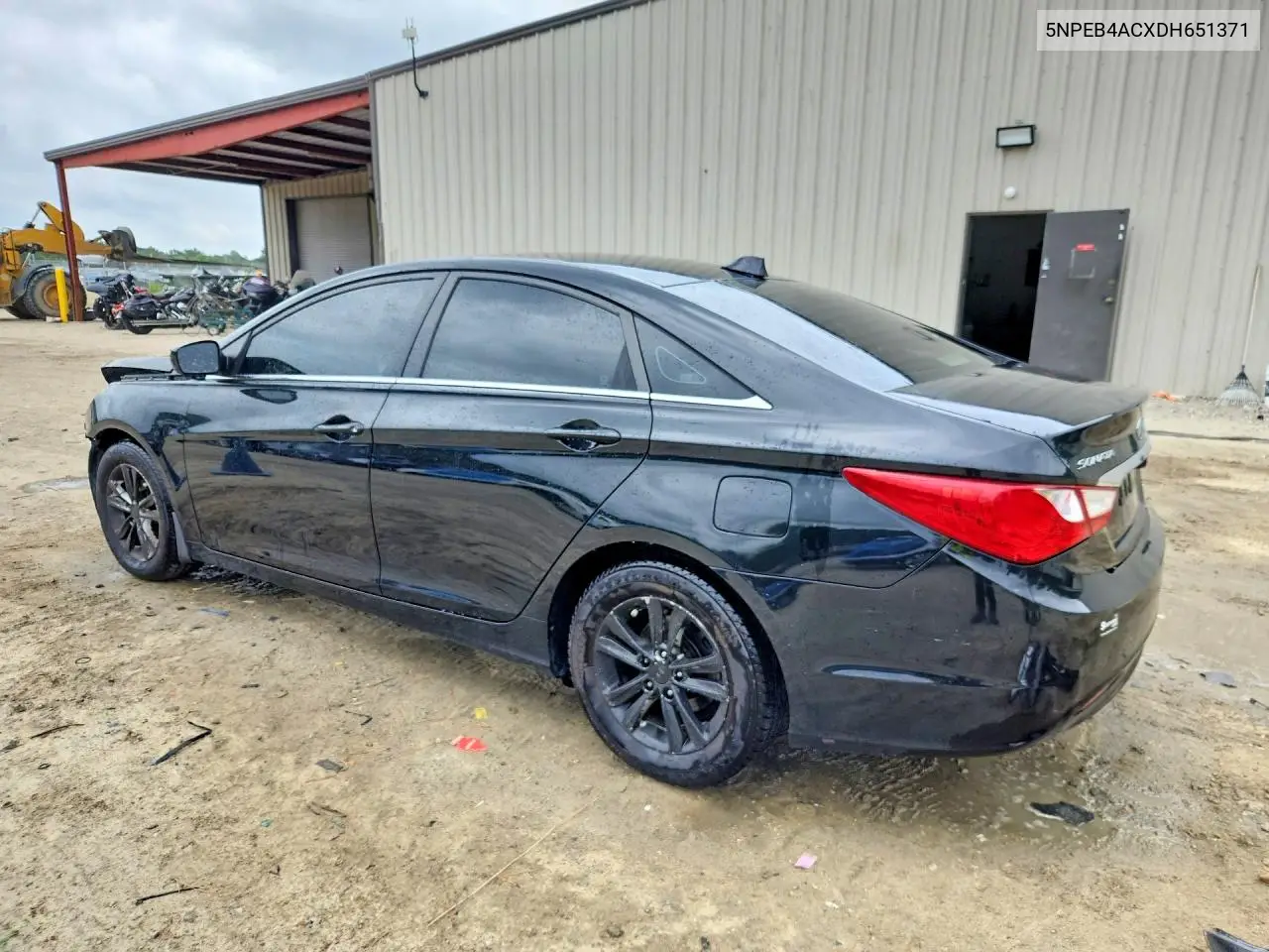 2013 Hyundai Sonata Gls VIN: 5NPEB4ACXDH651371 Lot: 62078666