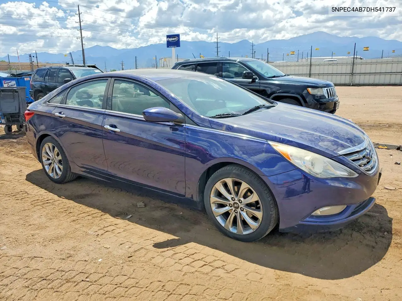 2013 Hyundai Sonata Se 2.0T VIN: 5NPEC4AB7DH541737 Lot: 62218076