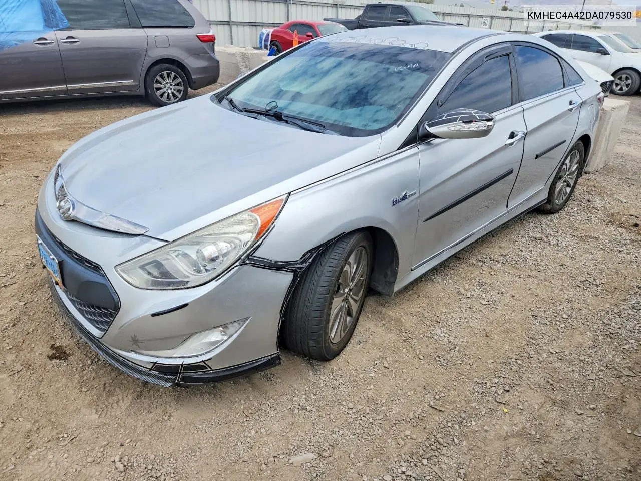 2013 Hyundai Sonata Hybrid VIN: KMHEC4A42DA079530 Lot: 62280136