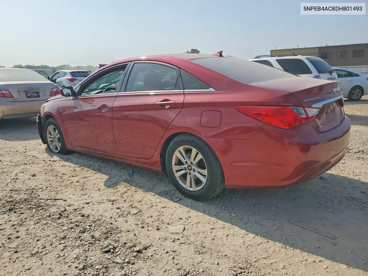2013 Hyundai Sonata Gls VIN: 5NPEB4AC8DH801493 Lot: 62287136