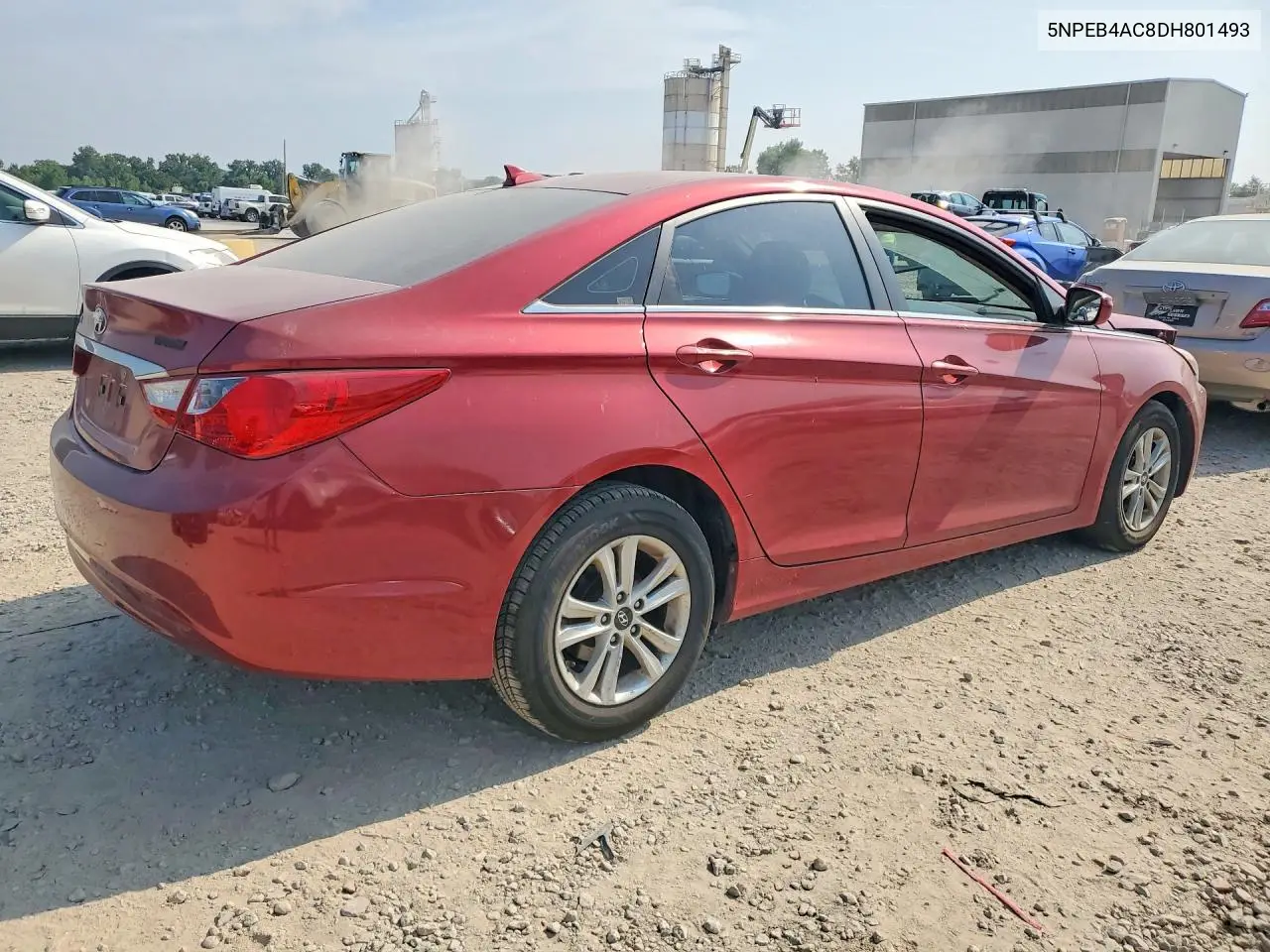 2013 Hyundai Sonata Gls VIN: 5NPEB4AC8DH801493 Lot: 62287136