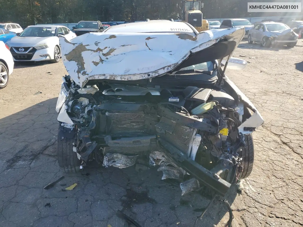 KMHEC4A47DA081001 2013 Hyundai Sonata Hybrid
