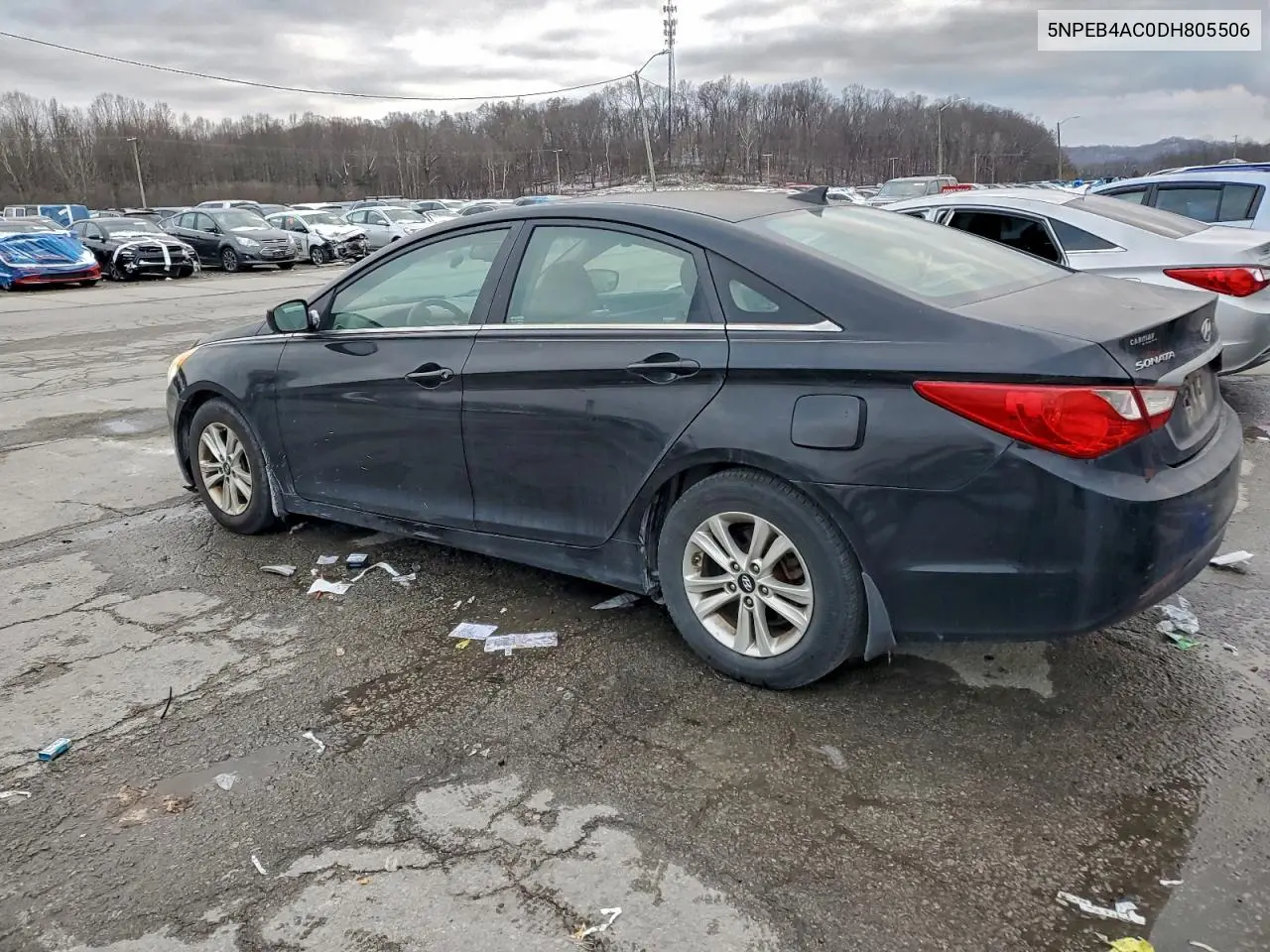 5NPEB4AC0DH805506 2013 Hyundai Sonata Gls